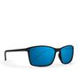 Murphy Sunglasses Black Frames Blue Mirror Polarized Lenses  | GNC